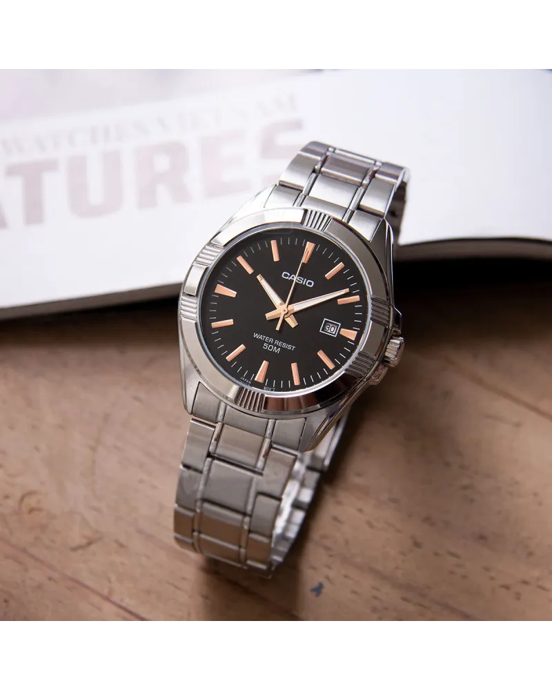 ZEGAREK MĘSKI CASIO MTP-1308D-1A2 (zd177c) + BOX