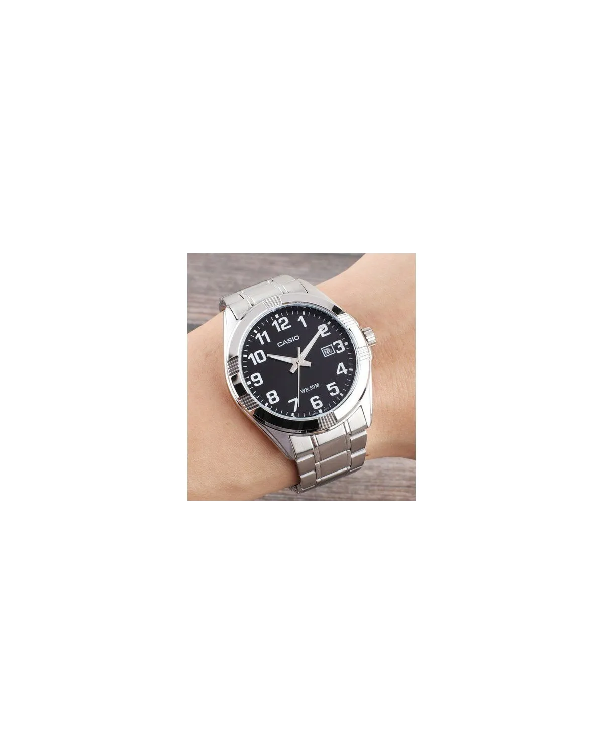 ZEGAREK MĘSKI CASIO MTP-1308D-1B (zd177d) + BOX