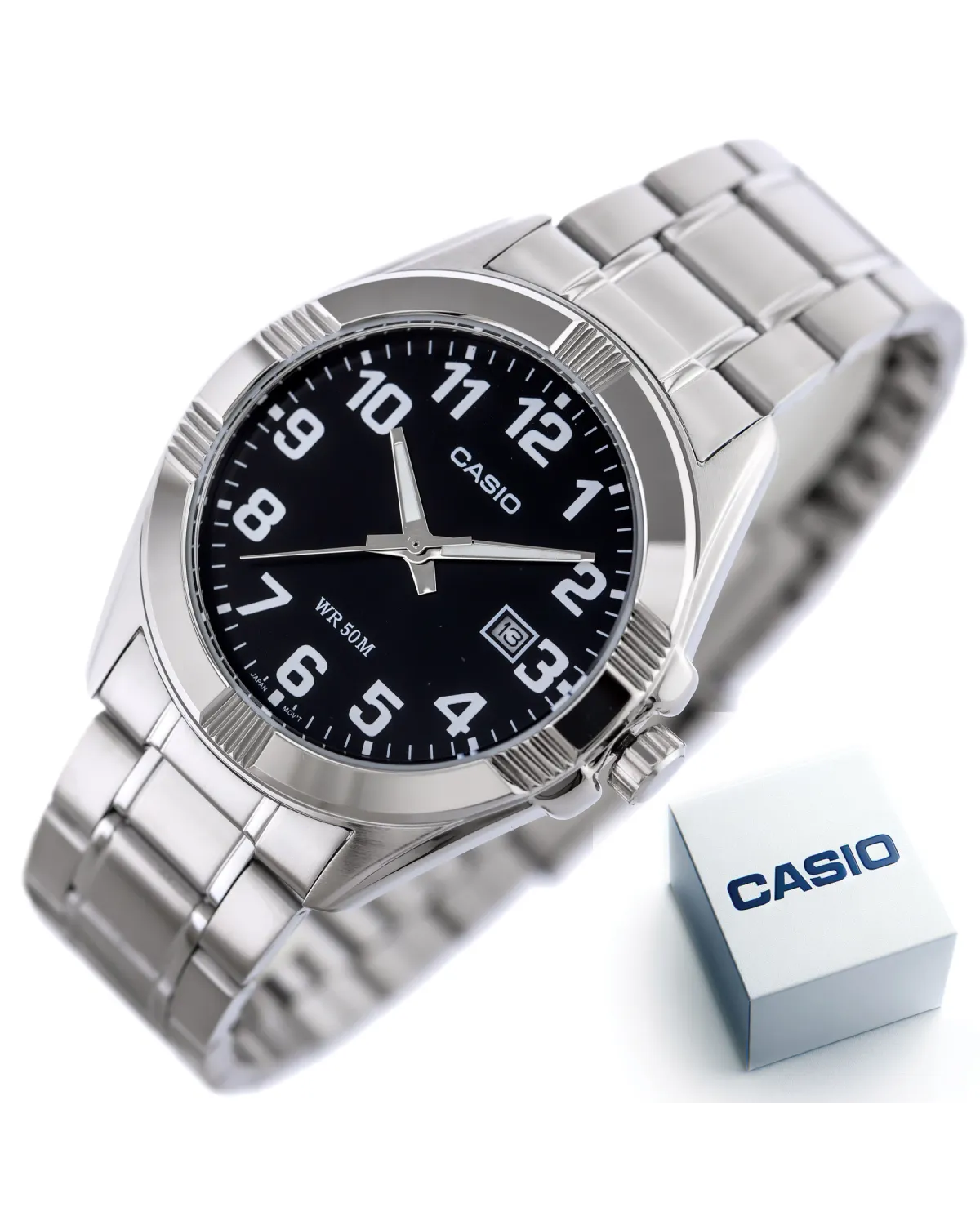 ZEGAREK MĘSKI CASIO MTP-1308D-1B (zd177d) + BOX