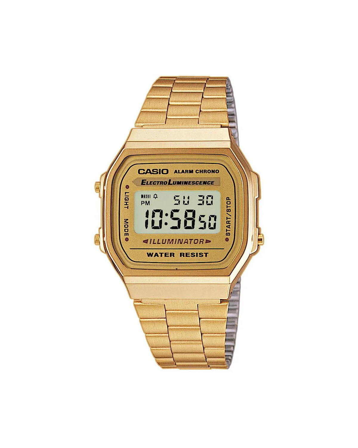 ZEGAREK UNISEX CASIO A168WG-9W (zd088b) - KLASYKA + BOX