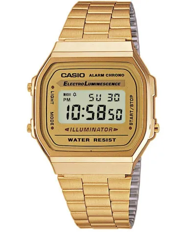 ZEGAREK UNISEX CASIO A168WG-9W (zd088b) - KLASYKA + BOX