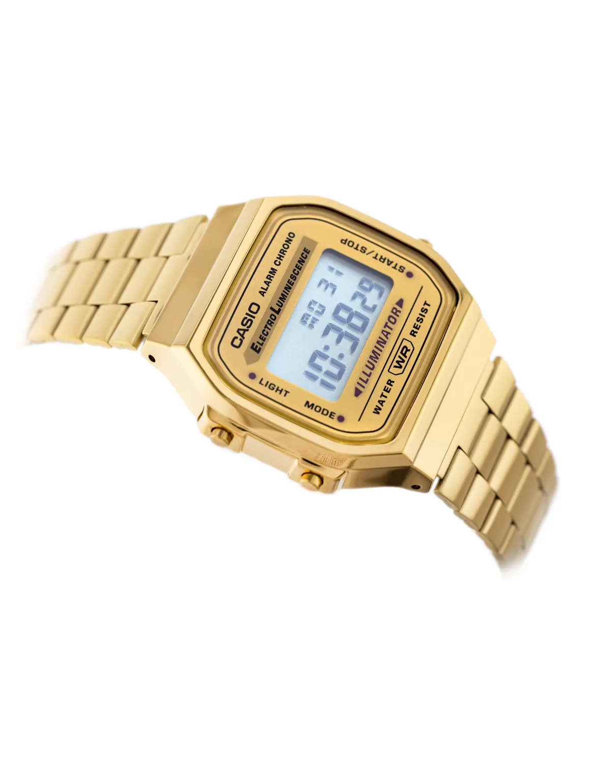 ZEGAREK UNISEX CASIO A168WG-9W (zd088b) - KLASYKA + BOX