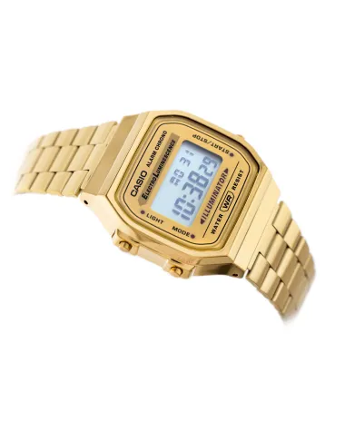 ZEGAREK UNISEX CASIO A168WG-9W (zd088b) - KLASYKA + BOX