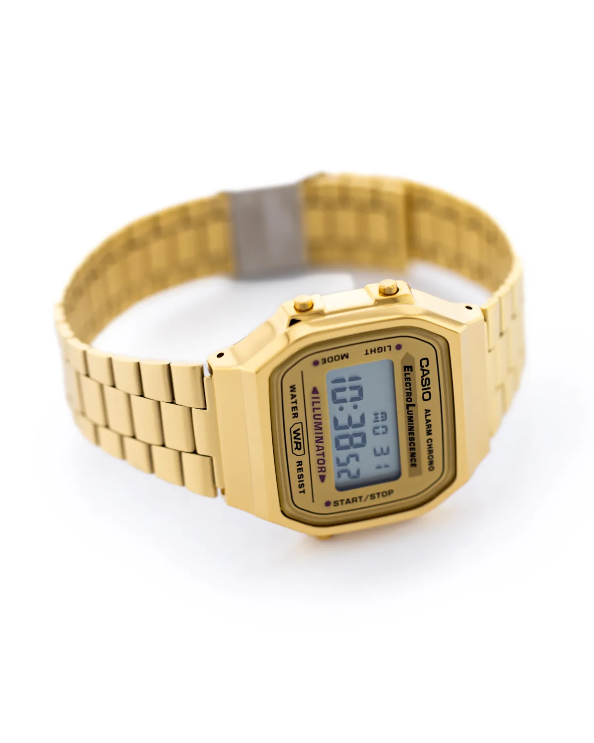 ZEGAREK UNISEX CASIO A168WG-9W (zd088b) - KLASYKA + BOX