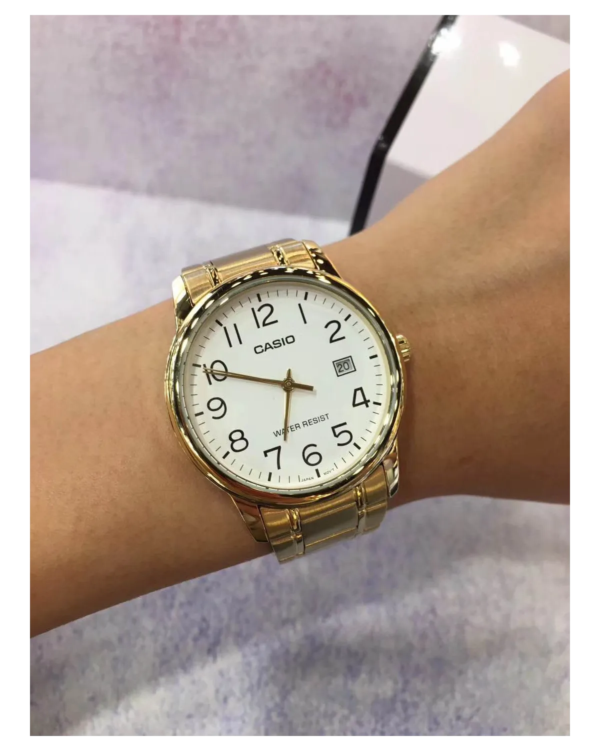 ZEGAREK MĘSKI CASIO MTP-V002G-7B2UDF (zd103b) + BOX