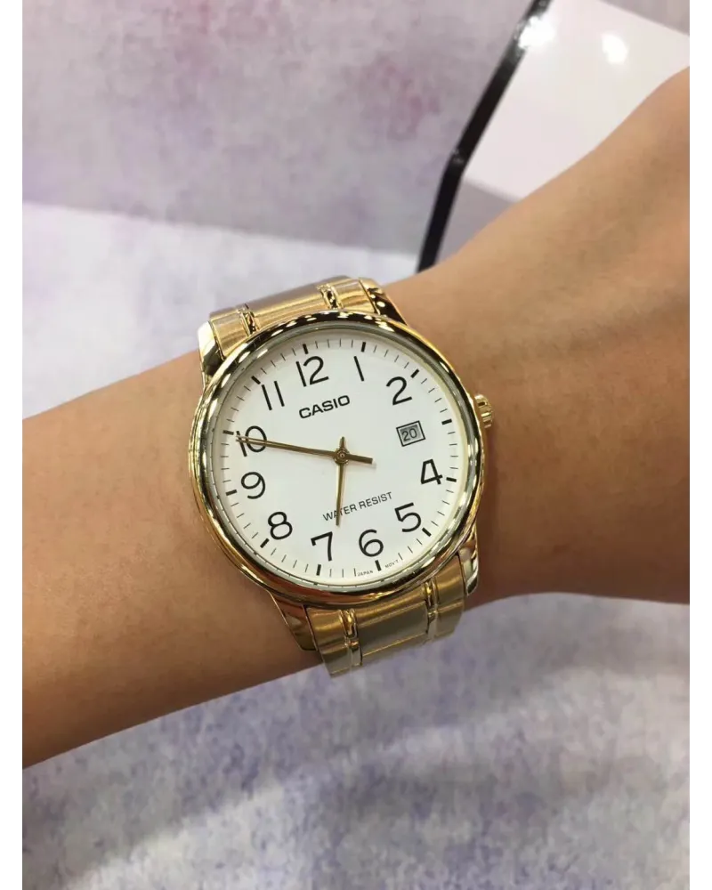 ZEGAREK MĘSKI CASIO MTP-V002G-7B2UDF (zd103b) + BOX