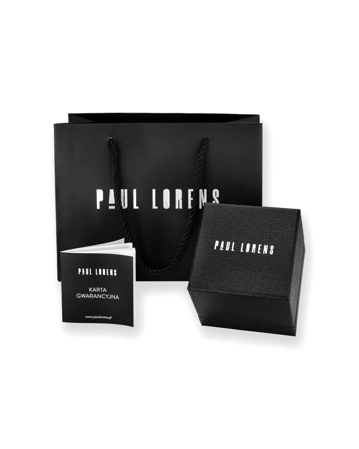 ZEGAREK MĘSKI PAUL LORENS -  PL20009B-1A4 (zg385c) + BOX