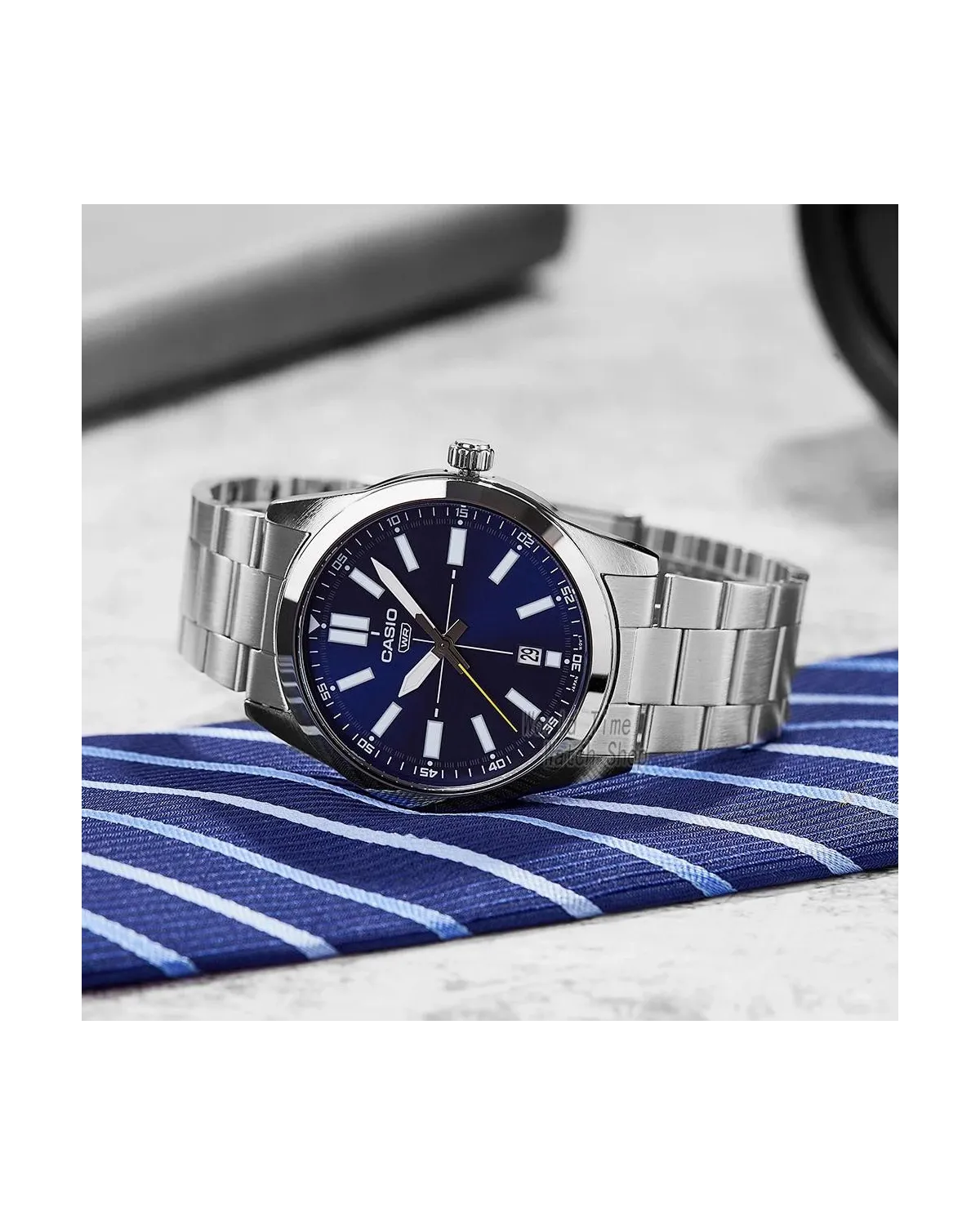 ZEGAREK MĘSKI CASIO MTP-VD02D-2E (zd217a) + BOX