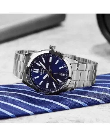 ZEGAREK MĘSKI CASIO MTP-VD02D-2E (zd217a) + BOX