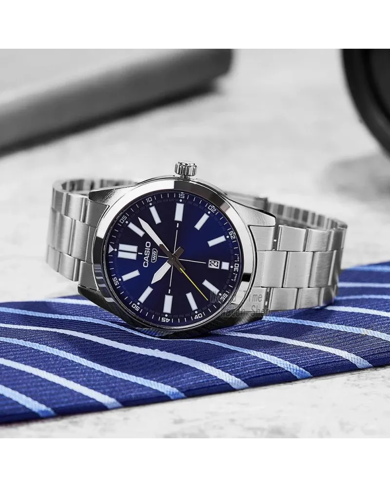 ZEGAREK MĘSKI CASIO MTP-VD02D-2E (zd217a) + BOX