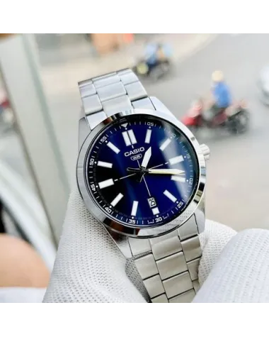 ZEGAREK MĘSKI CASIO MTP-VD02D-2E (zd217a) + BOX
