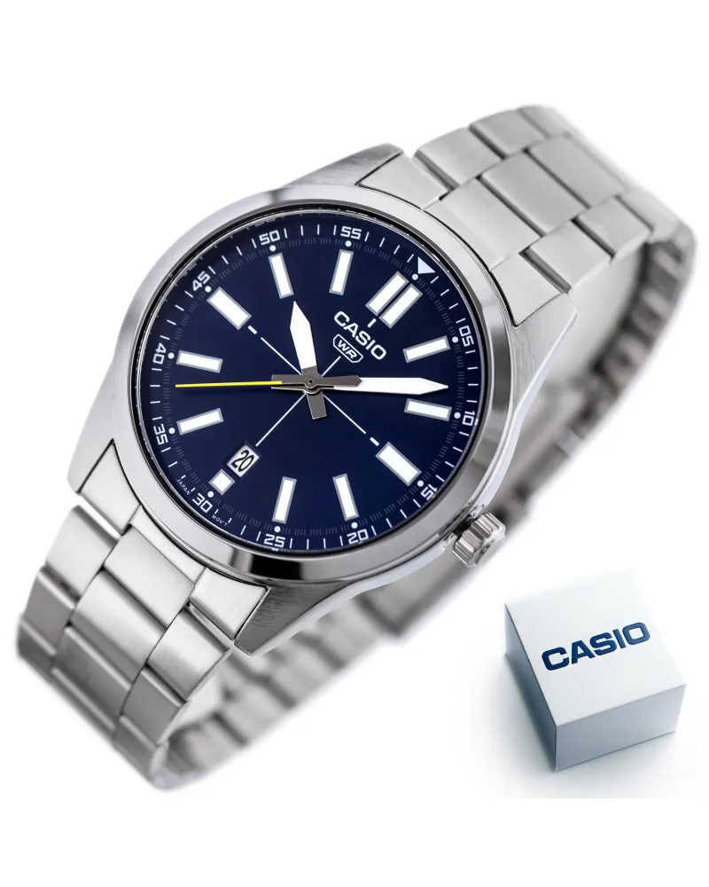 ZEGAREK MĘSKI CASIO MTP-VD02D-2E (zd217a) + BOX
