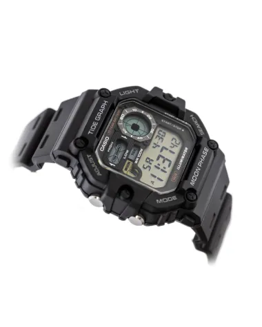 ZEGAREK MĘSKI CASIO Digital Moonphase WS-1700H-1AV + BOX