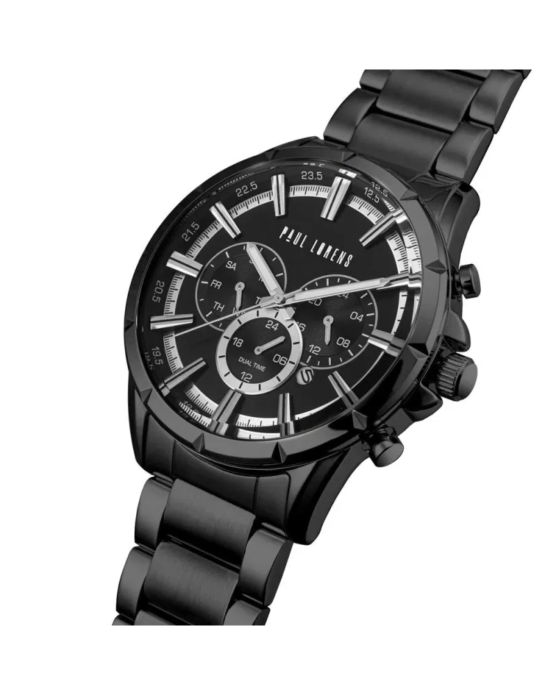 ZEGAREK MĘSKI PAUL LORENS - PL13605B-1A5 (zg359d) + BOX