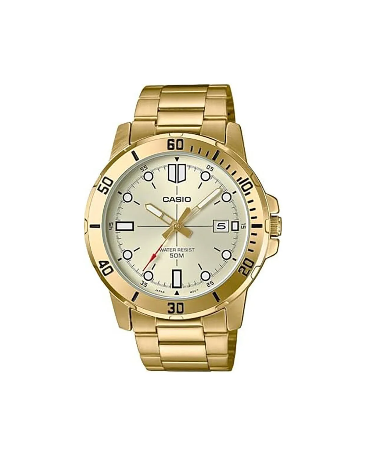 ZEGAREK MĘSKI CASIO MTP-VD01G-9E (zd185d) + BOX