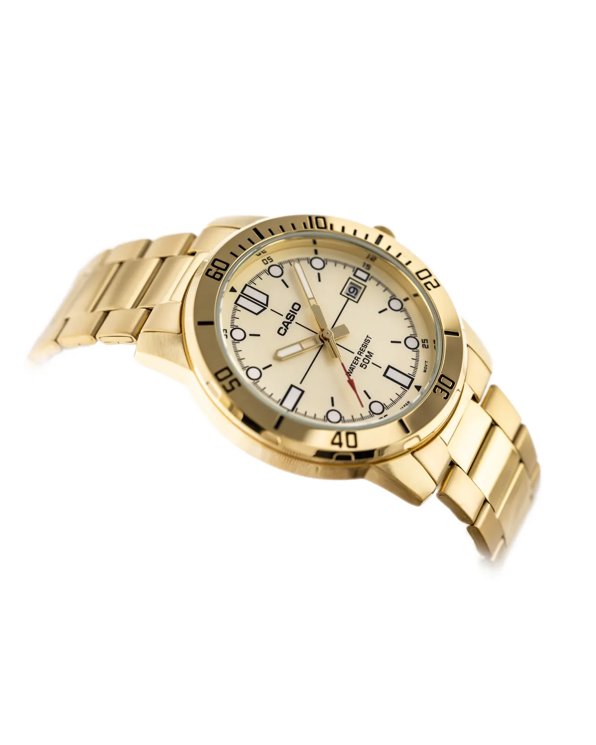 ZEGAREK MĘSKI CASIO MTP-VD01G-9E (zd185d) + BOX