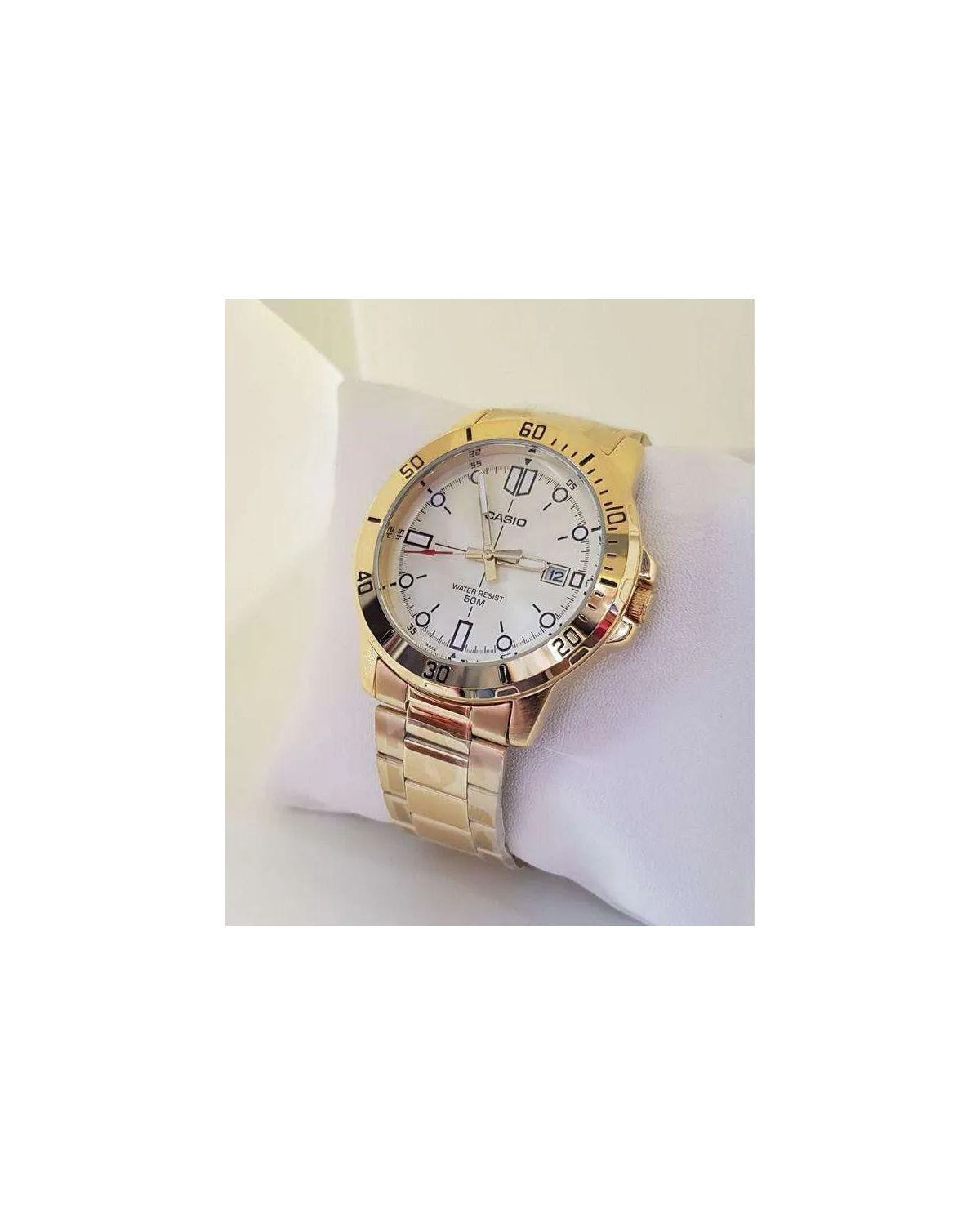 ZEGAREK MĘSKI CASIO MTP-VD01G-9E (zd185d) + BOX