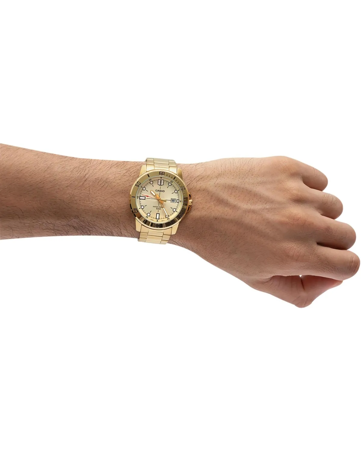 ZEGAREK MĘSKI CASIO MTP-VD01G-9E (zd185d) + BOX