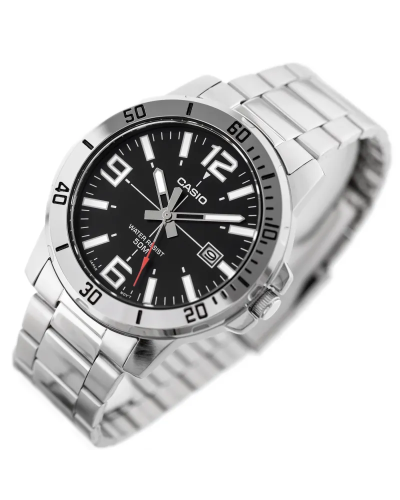 ZEGAREK MĘSKI CASIO MTP-VD01D-1BV + BOX ZEGAREK MĘSKI CASIO MTP-VD01D-1BV + BOX