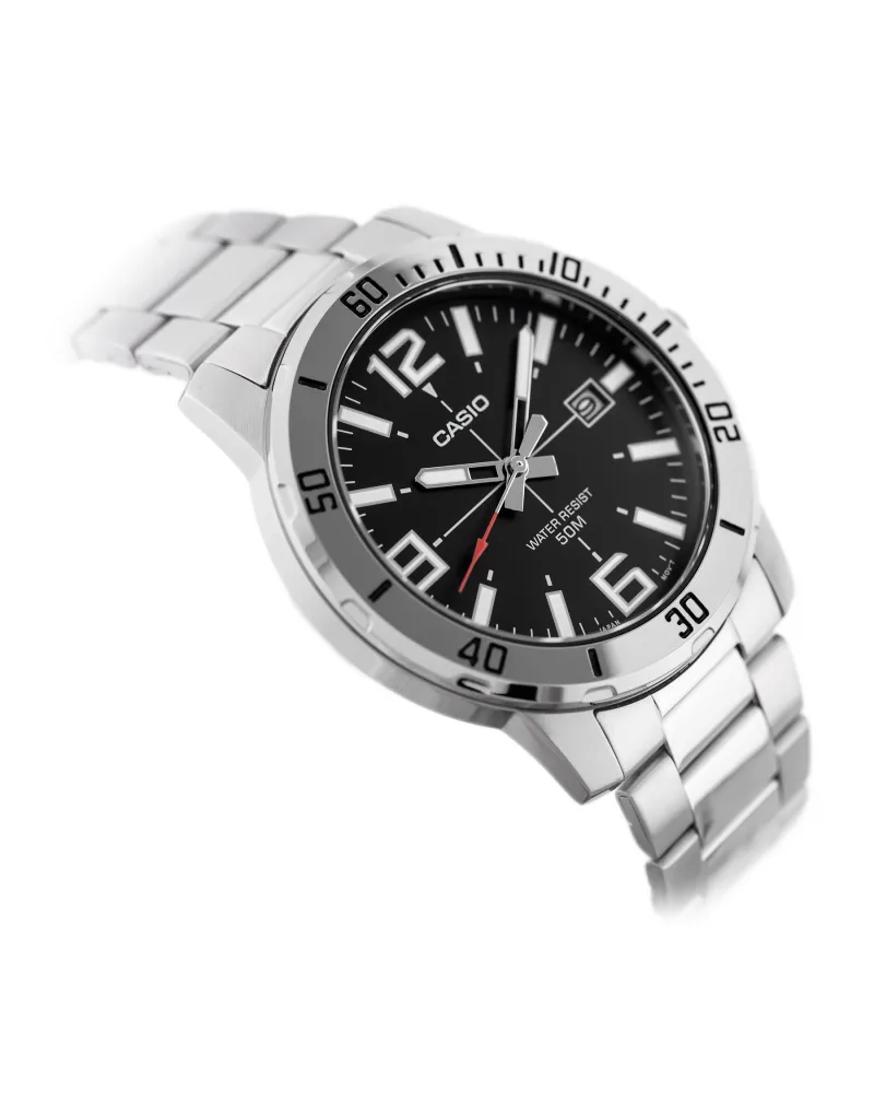 ZEGAREK MĘSKI CASIO MTP-VD01D-1BV + BOX ZEGAREK MĘSKI CASIO MTP-VD01D-1BV + BOX