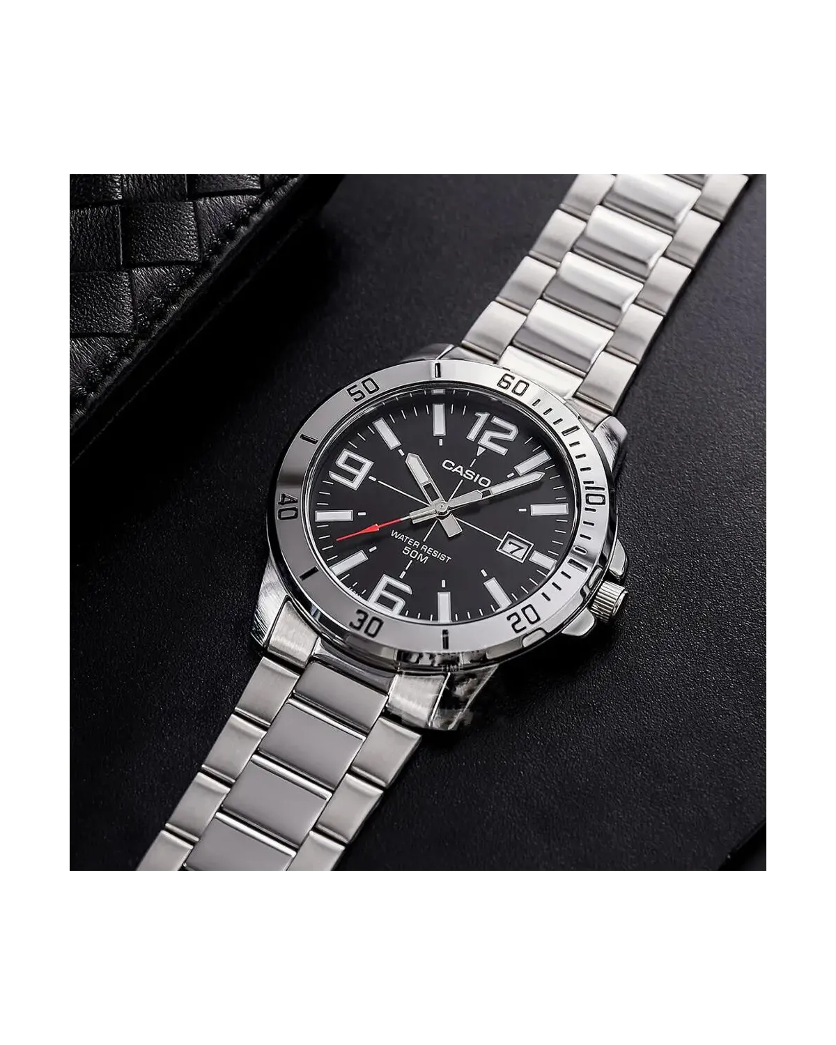 ZEGAREK MĘSKI CASIO MTP-VD01D-1BV + BOX ZEGAREK MĘSKI CASIO MTP-VD01D-1BV + BOX