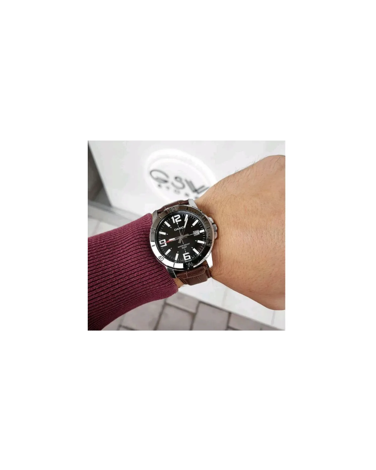 ZEGAREK MĘSKI CASIO MTP-VD01L-1BV (zd169c) + BOX ZEGAREK MĘSKI CASIO MTP-VD01L-1BV (zd169c) + BOX