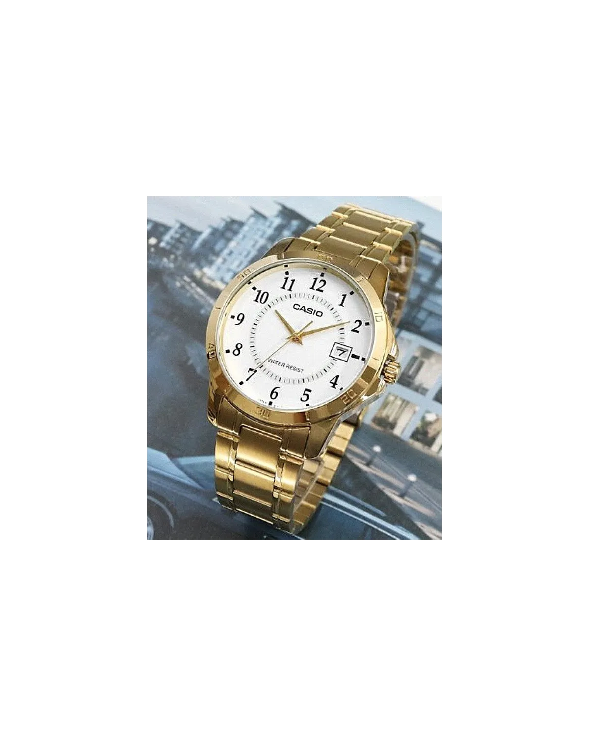 ZEGAREK MĘSKI CASIO MTP-V004G-7B (zd047c) + BOX ZEGAREK MĘSKI CASIO MTP-V004G-7B (zd047c) + BOX