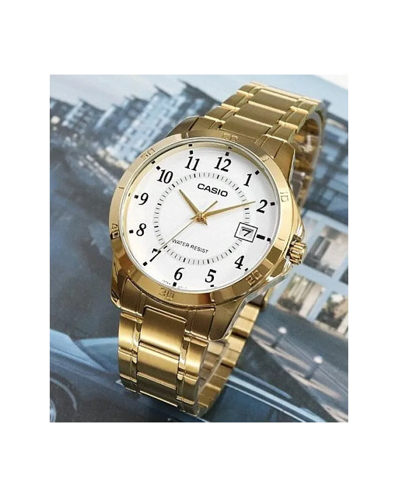 ZEGAREK MĘSKI CASIO MTP-V004G-7B (zd047c) + BOX ZEGAREK MĘSKI CASIO MTP-V004G-7B (zd047c) + BOX