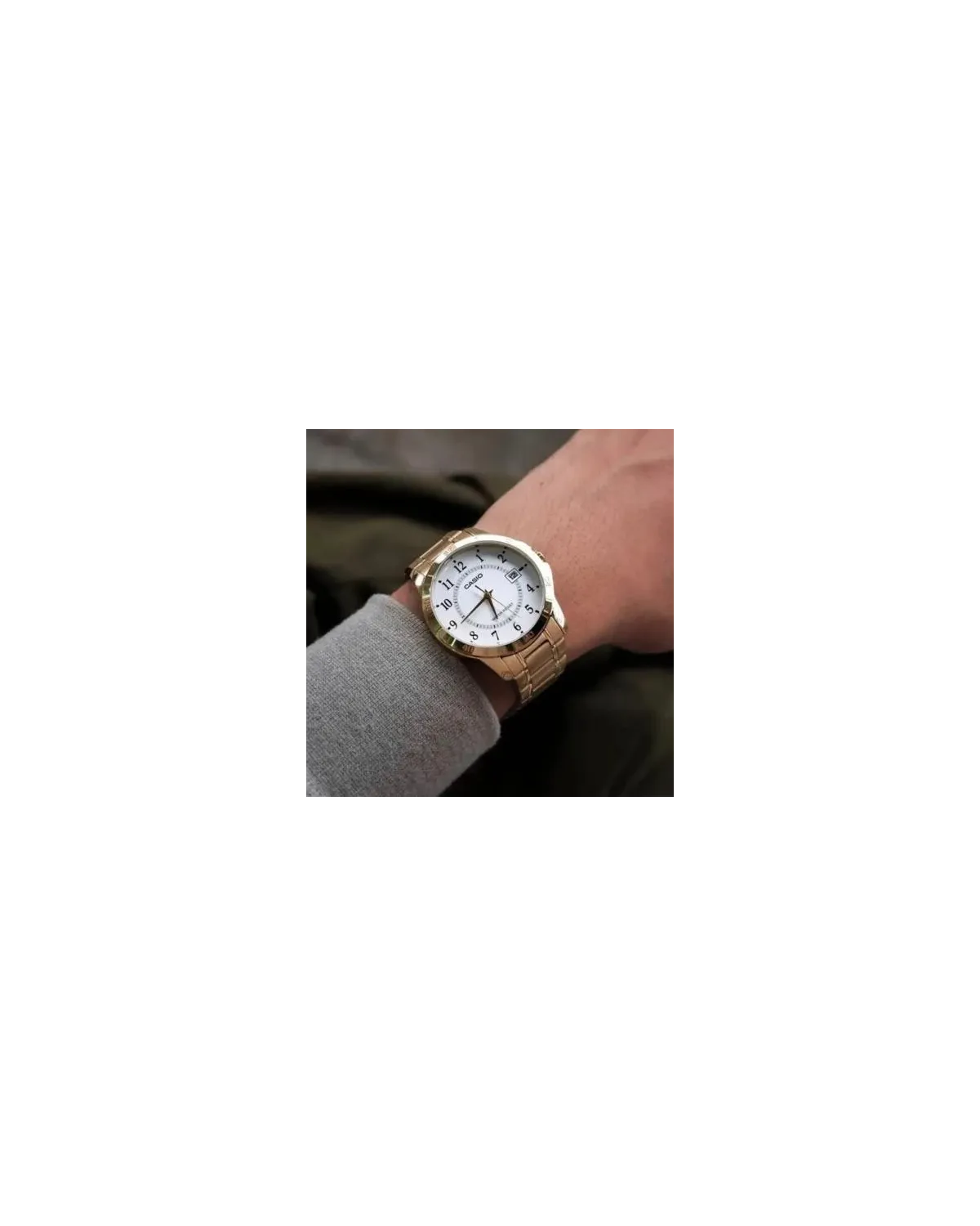ZEGAREK MĘSKI CASIO MTP-V004G-7B (zd047c) + BOX ZEGAREK MĘSKI CASIO MTP-V004G-7B (zd047c) + BOX