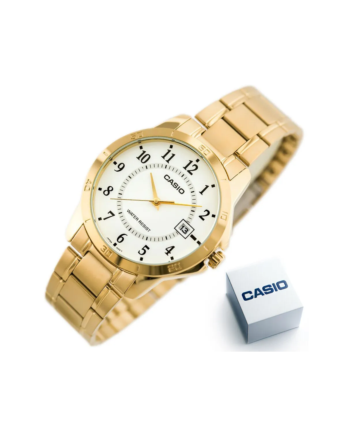 ZEGAREK MĘSKI CASIO MTP-V004G-7B (zd047c) + BOX ZEGAREK MĘSKI CASIO MTP-V004G-7B (zd047c) + BOX