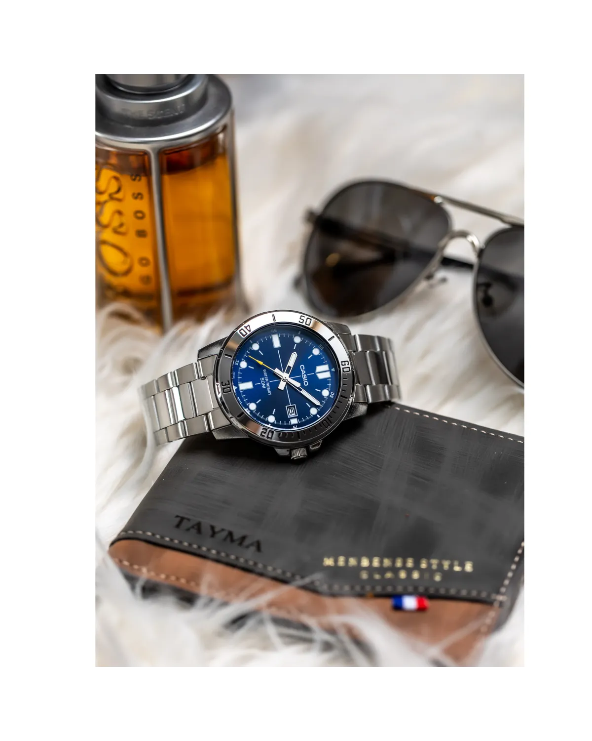 ZEGAREK MĘSKI CASIO MTP-VD01D-2E (zd185c) + BOX