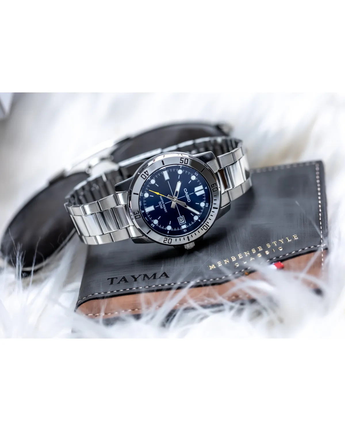 ZEGAREK MĘSKI CASIO MTP-VD01D-2E (zd185c) + BOX