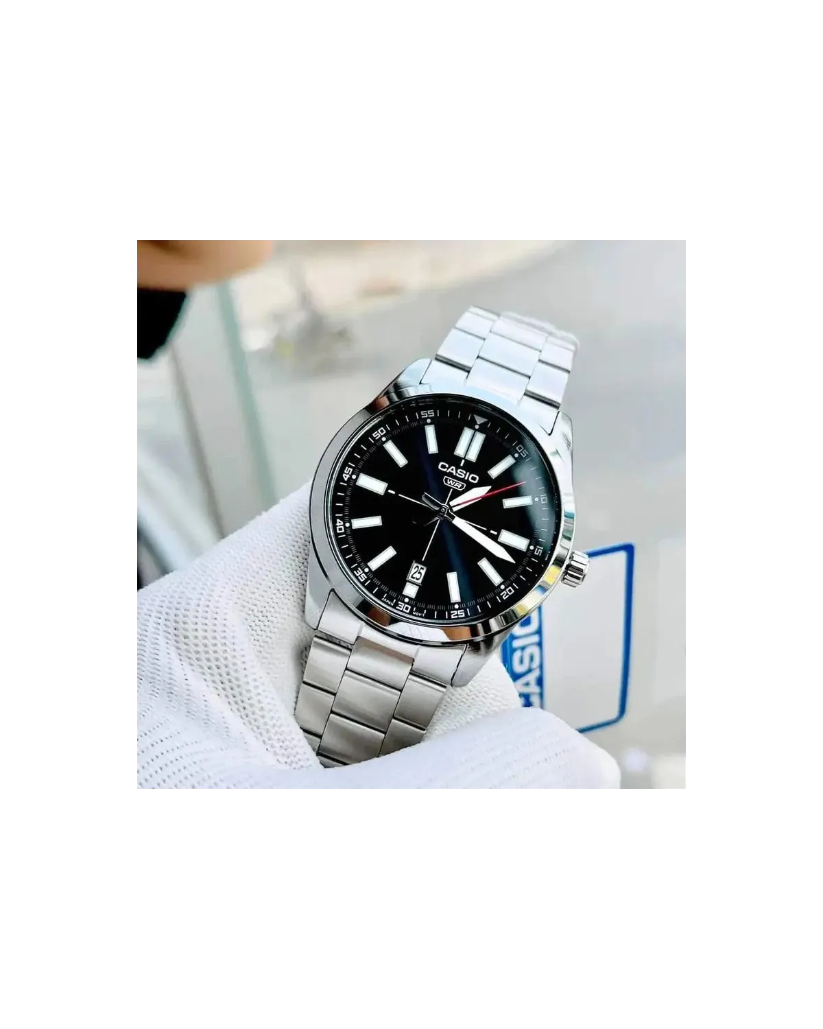 ZEGAREK MĘSKI CASIO MTP-VD02D-1E (zd217b) + BOX ZEGAREK MĘSKI CASIO MTP-VD02D-1E (zd217b) + BOX