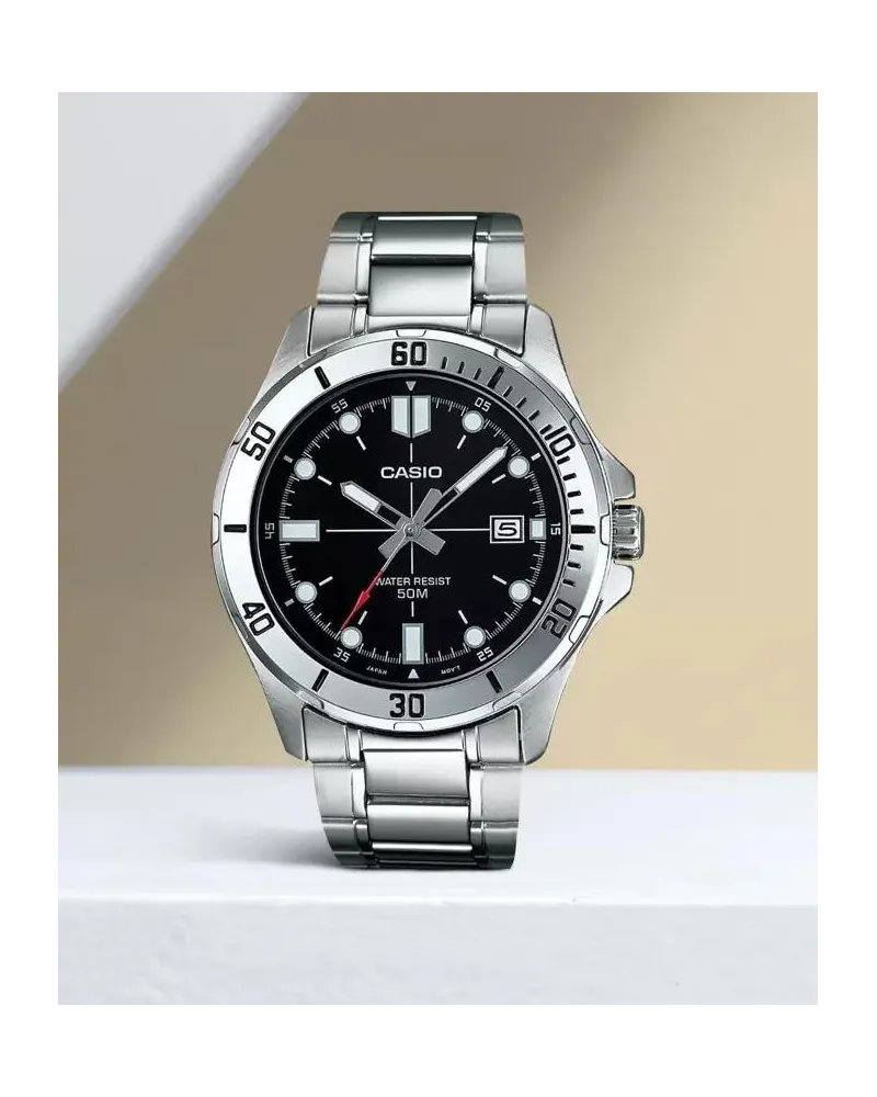 ZEGAREK MĘSKI CASIO MTP-VD01D-1EV (zd185a) + BOX