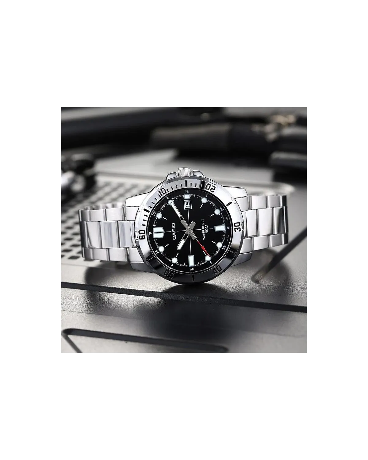 ZEGAREK MĘSKI CASIO MTP-VD01D-1EV (zd185a) + BOX