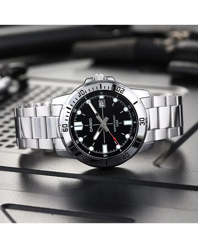 ZEGAREK MĘSKI CASIO MTP-VD01D-1EV (zd185a) + BOX