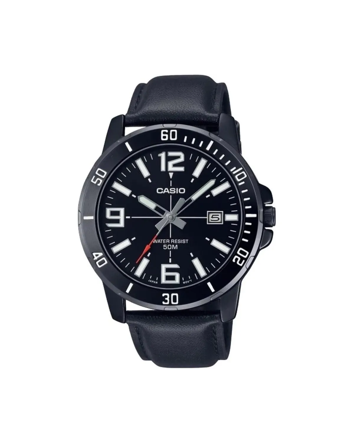 ZEGAREK MĘSKI CASIO MTP-VD01BL-1B (zd169d) + BOX ZEGAREK MĘSKI CASIO MTP-VD01BL-1B (zd169d) + BOX