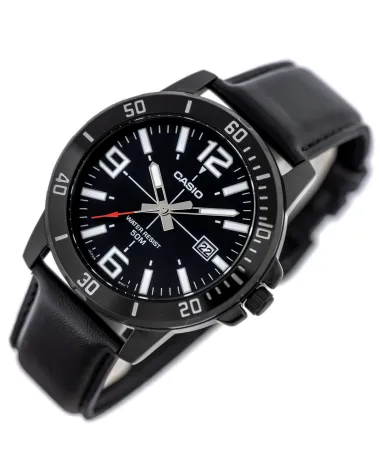 ZEGAREK MĘSKI CASIO MTP-VD01BL-1B (zd169d) + BOX ZEGAREK MĘSKI CASIO MTP-VD01BL-1B (zd169d) + BOX