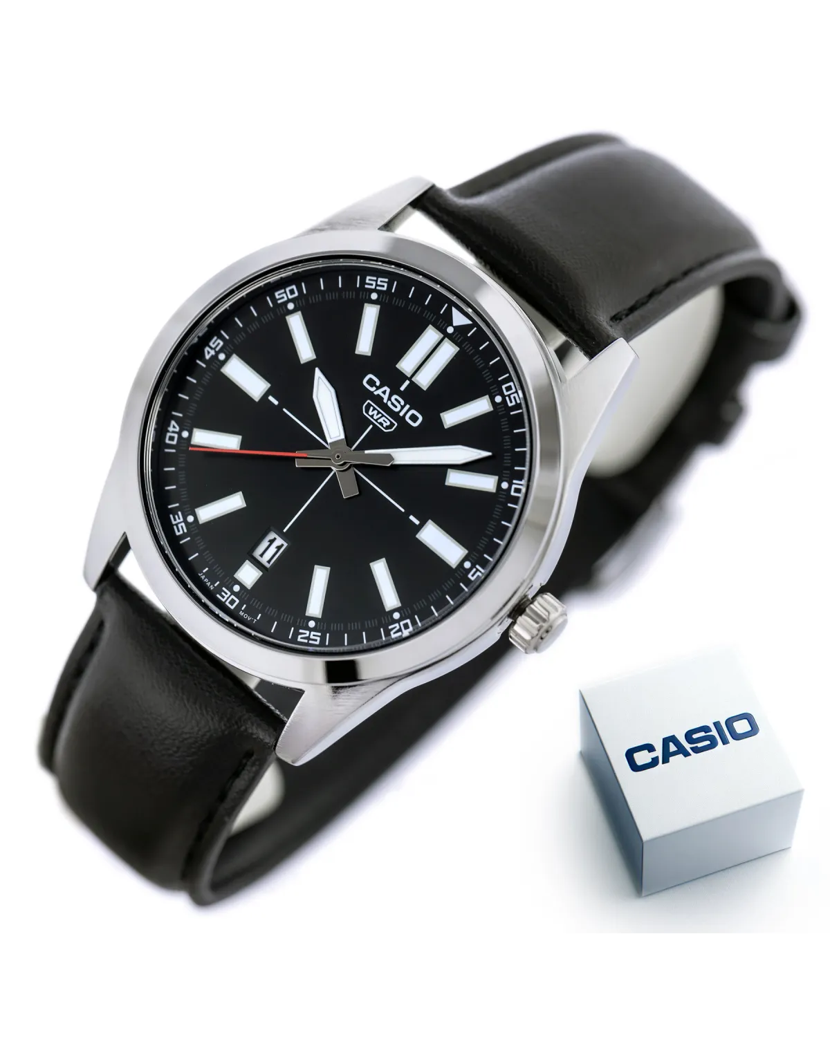 ZEGAREK MĘSKI CASIO MTP-VD02L-1EUDF (zd170a) + BOX ZEGAREK MĘSKI CASIO MTP-VD02L-1EUDF (zd170a) + BOX