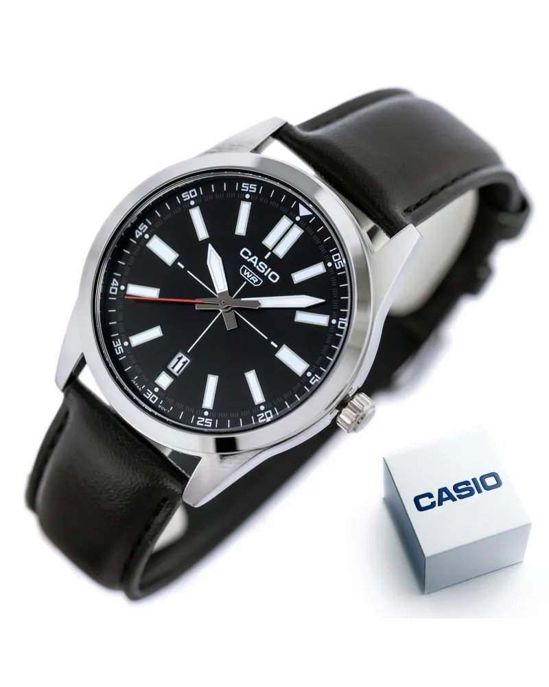 ZEGAREK MĘSKI CASIO MTP-VD02L-1EUDF (zd170a) + BOX ZEGAREK MĘSKI CASIO MTP-VD02L-1EUDF (zd170a) + BOX