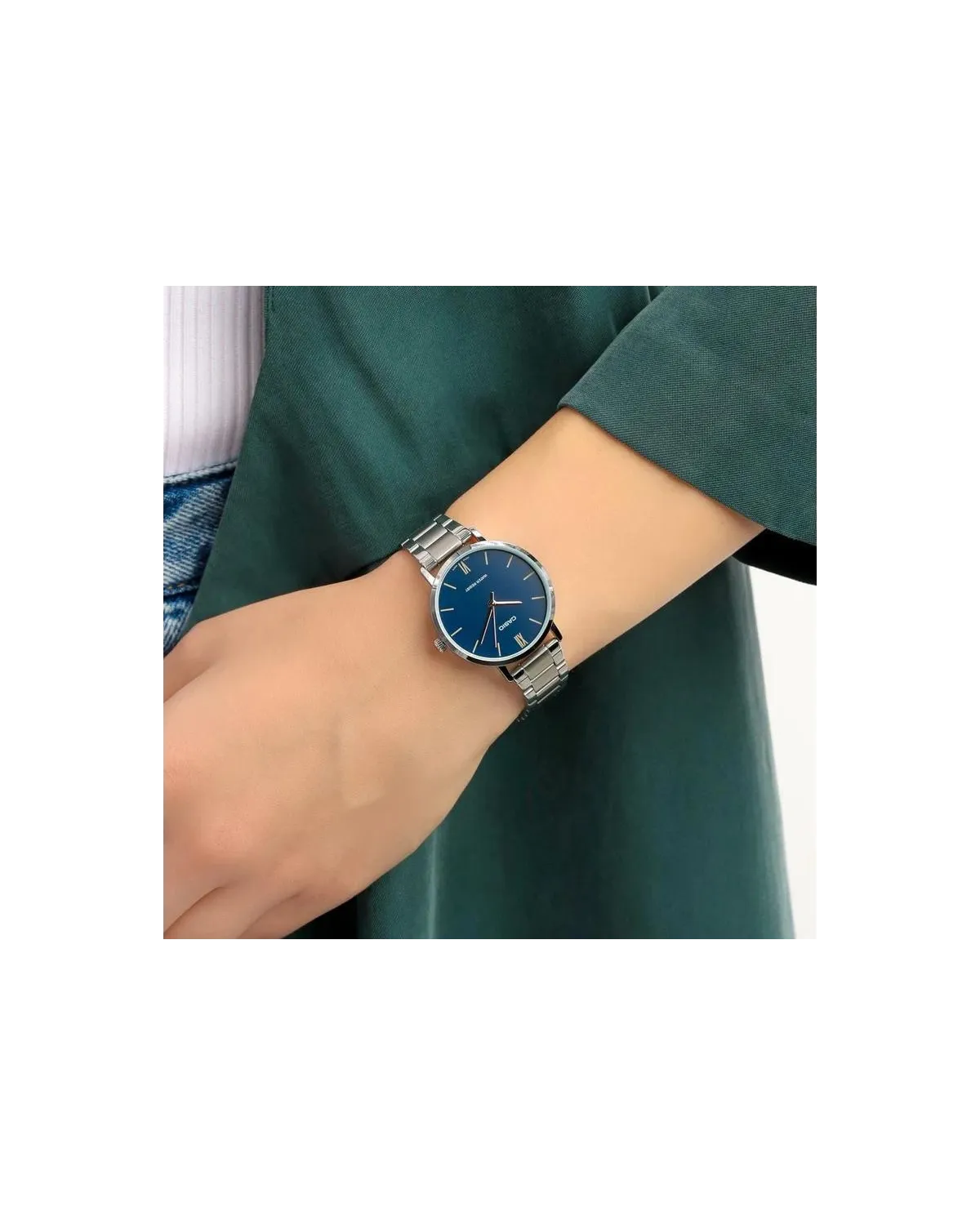 ZEGAREK DAMSKI CASIO LTP-VT01D-2B  + BOX