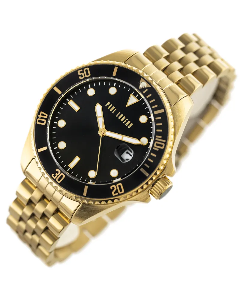 ZEGAREK MĘSKI PAUL LORENS - PL13030B-1D1 (zg350b) + BOX