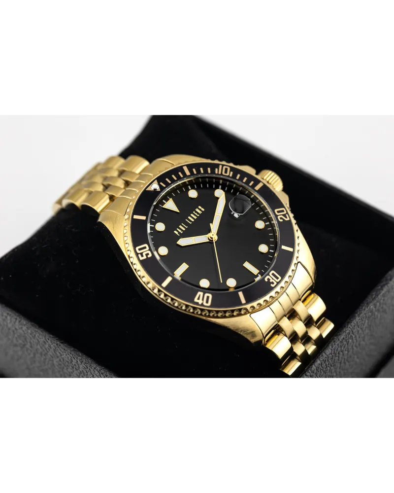 ZEGAREK MĘSKI PAUL LORENS - PL13030B-1D1 (zg350b) + BOX