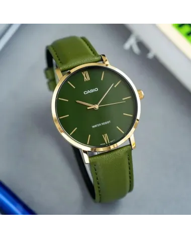 ZEGAREK MĘSKI CASIO MTP-VT01GL-3B + BOX