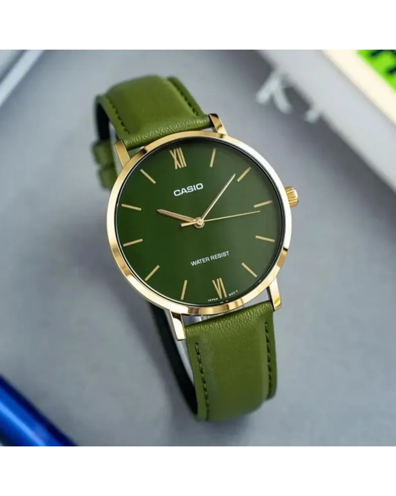 ZEGAREK MĘSKI CASIO MTP-VT01GL-3B + BOX