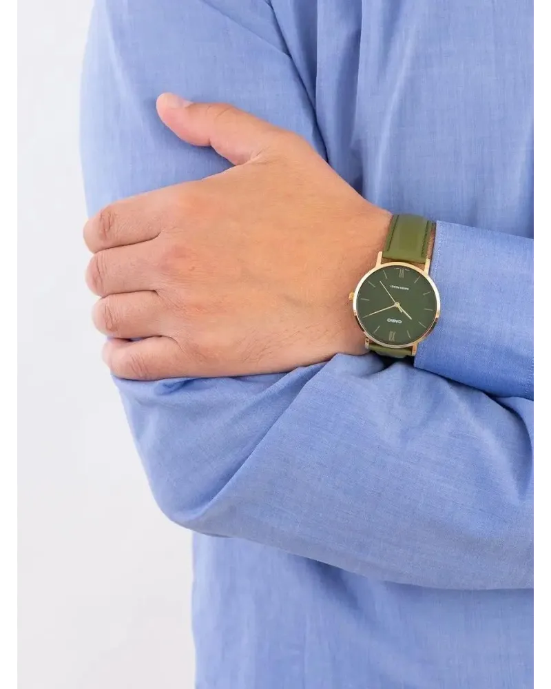 ZEGAREK MĘSKI CASIO MTP-VT01GL-3B + BOX