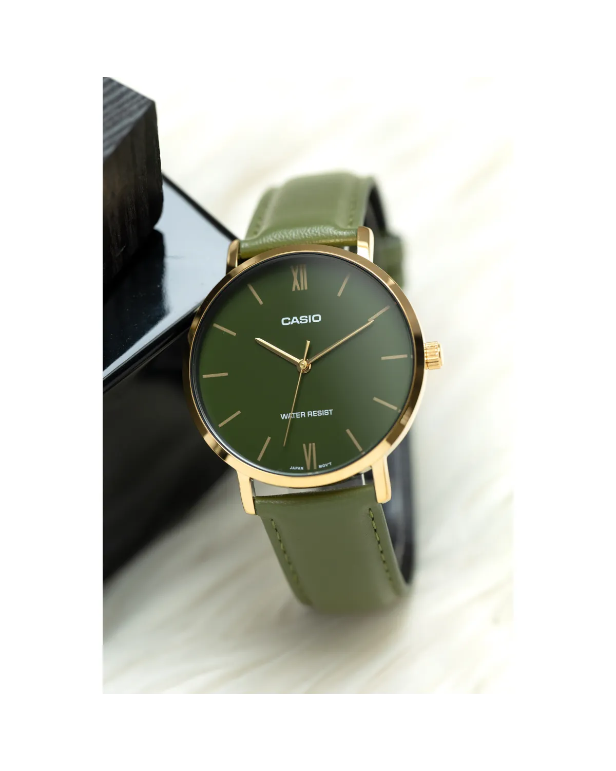ZEGAREK MĘSKI CASIO MTP-VT01GL-3B + BOX