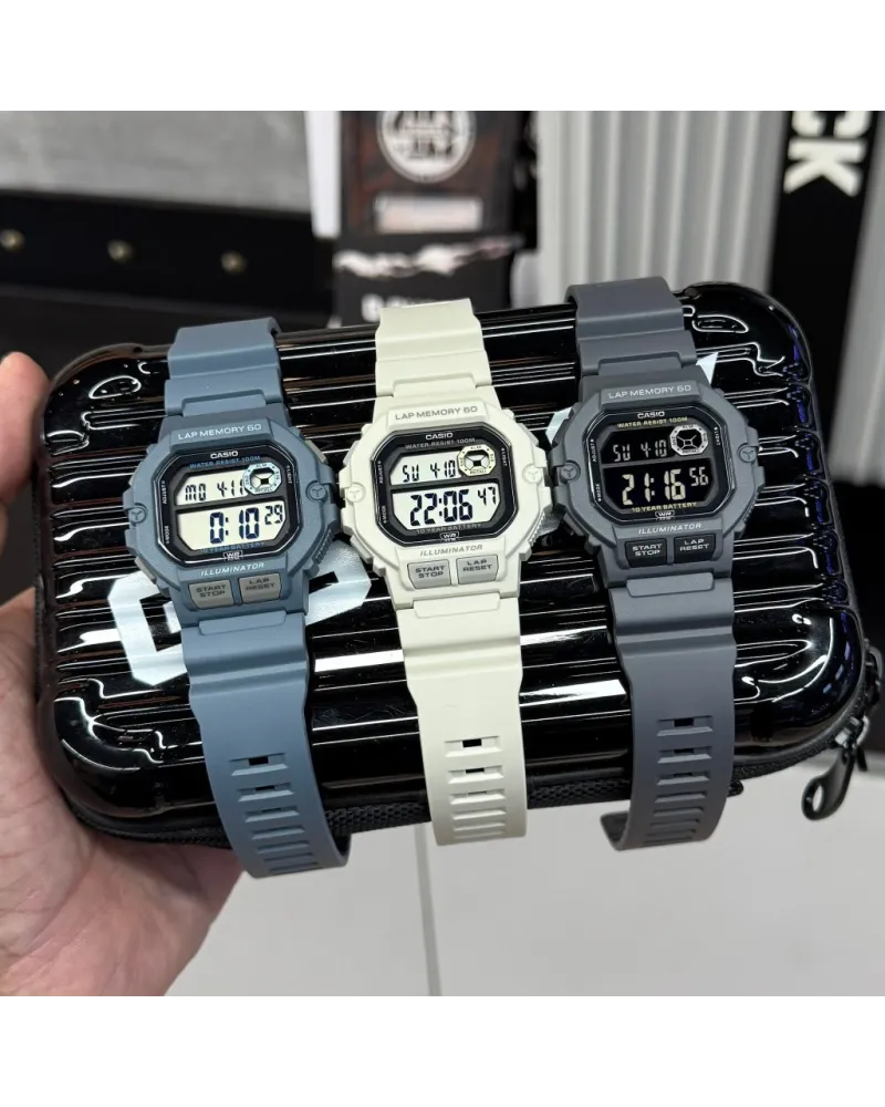 ZEGAREK MĘSKI CASIO Sports WS-1400H-8A + BOX (zd271d)