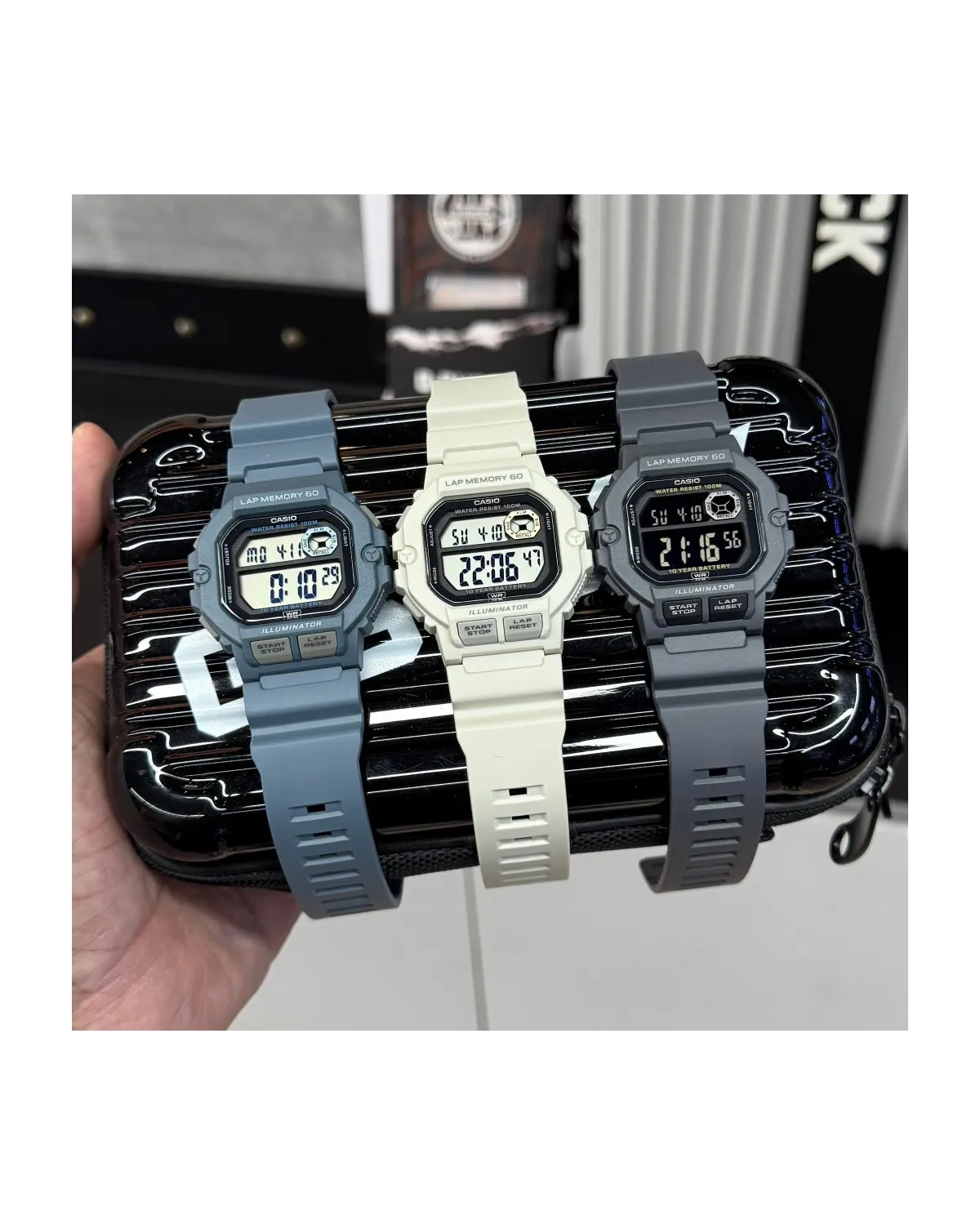 ZEGAREK MĘSKI CASIO Sports WS-1400H-8B + BOX (zd271e)