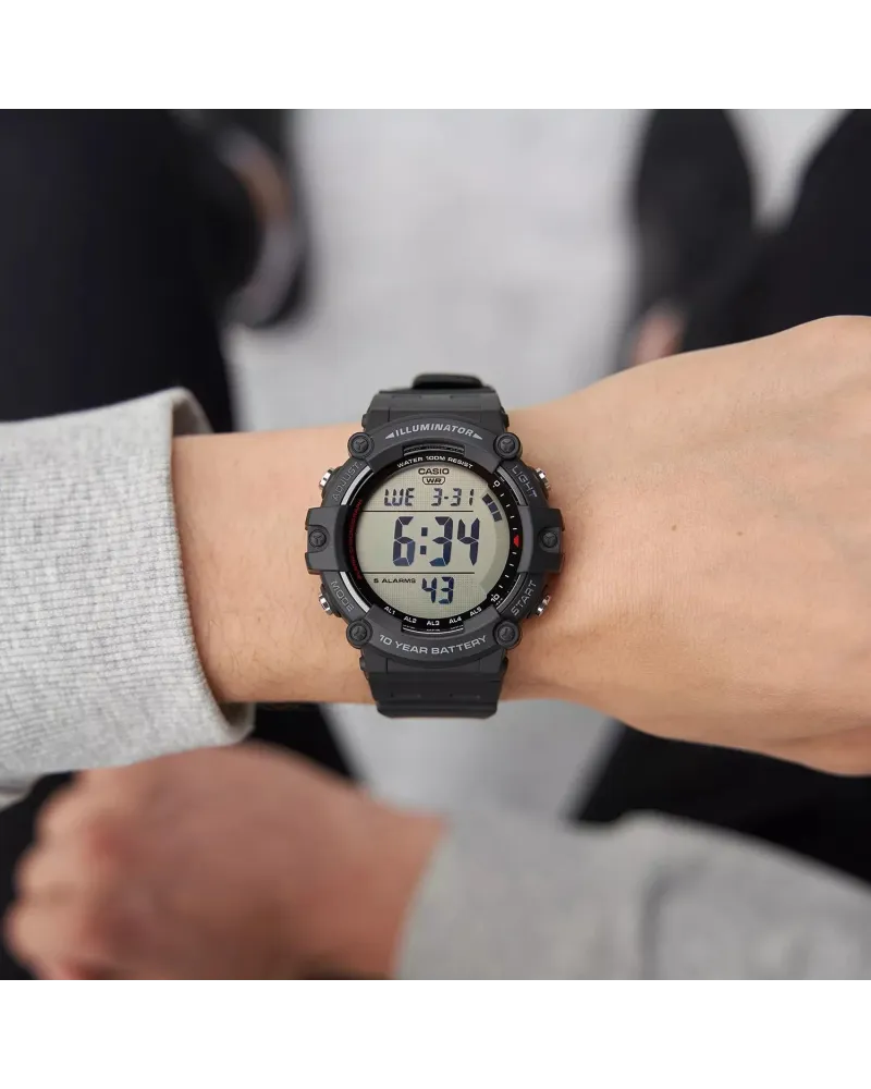 ZEGAREK MĘSKI CASIO SPORT ILLUMINATOR AE-1500WH-1A + BOX
